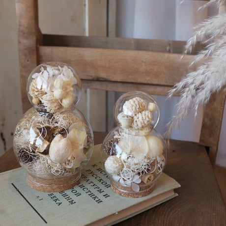 Snowman flower sizeS