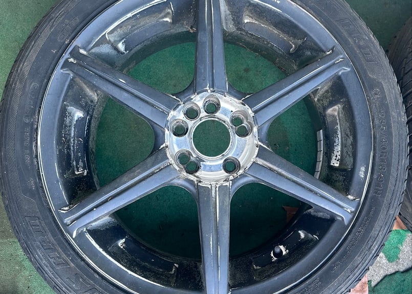 車のパーツ ADR DESIGH 18x7.5J 235/40 ADR DESIGH 18 x 7.5J 235/40R18 4本セット | BROADCAS