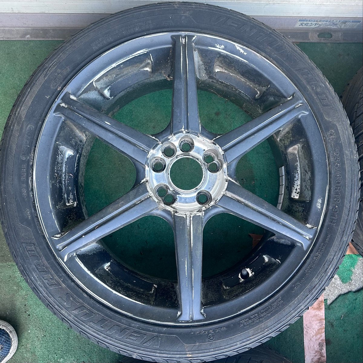 車のパーツ ADR DESIGH 18x7.5J 235/40 ADR DESIGH 18 x 7.5J 235/40R18 4本セット | BROADCAS