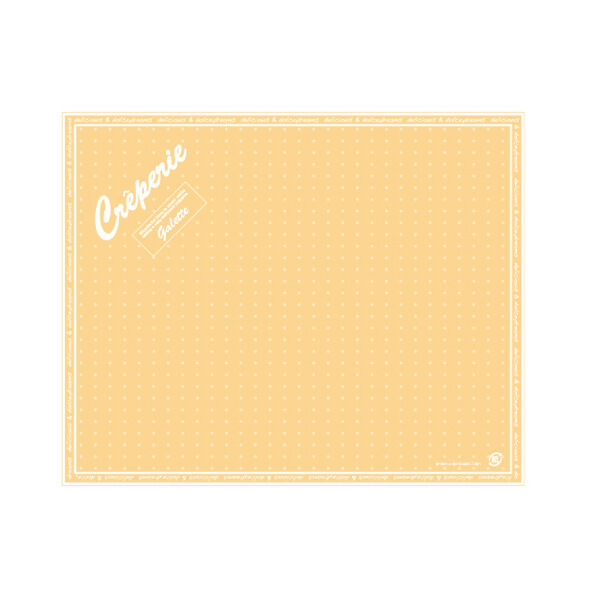 クレープ包装紙3900枚 楽天市場】クレープ包装紙 ドリームズ オレンジ 100枚入