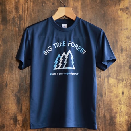 3treeTシャツ　インディゴ