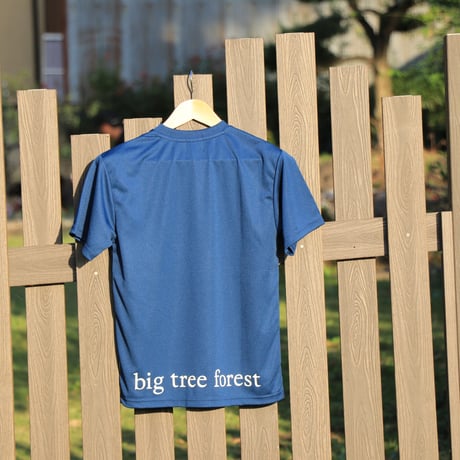 プラクティスTシャツ　front tree（インディゴ）