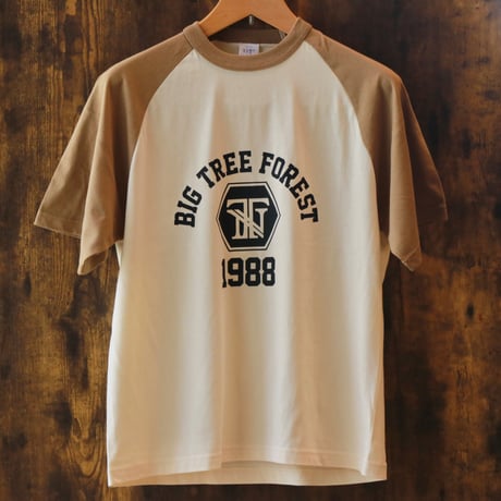 ビンテージ　Tシャツ　キャメル
