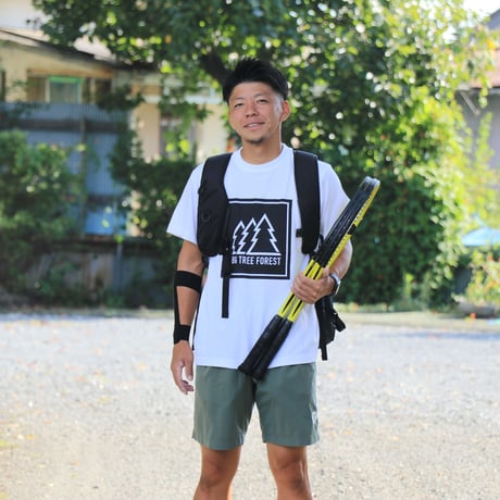 カジュアル box tree　Tシャツ　ホワイト