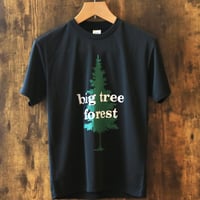 ドライTシャツ　tree　グリーン