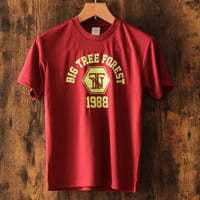 front　TN　Tシャツ　バーガンディー