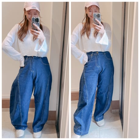 NEW!!ワイドデニム
