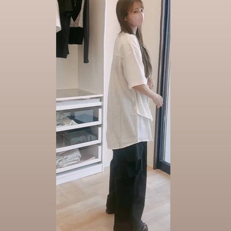 New！アシメデザインカットソー