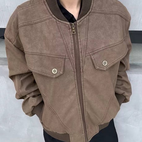 NEW！コーデュロイブルゾン　ベージュ