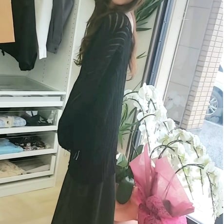 再入荷！シースルーニット