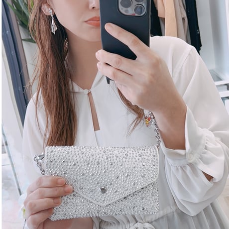 NEW！ラインストーンミニバッグ