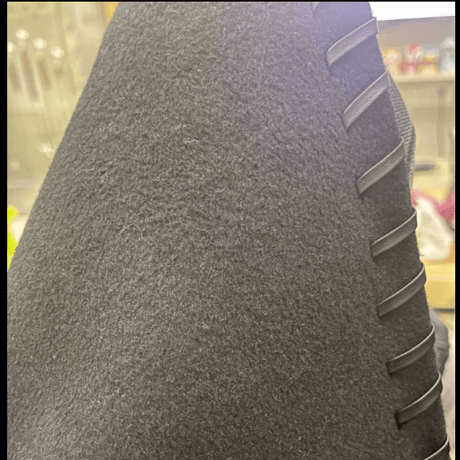 【デザイン黒ロングコート】