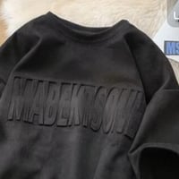 春夏NEW！スエードTシャツ　ブラック