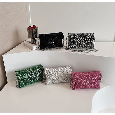 NEW！ラインストーンミニバッグ