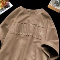 春夏NEW！スエードTシャツ　キャメル