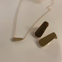 ★限定set価格★18金オリジナルネックレス(華奢タイプA)＋ピアス