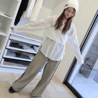 New！ビスチェ付きシャツ