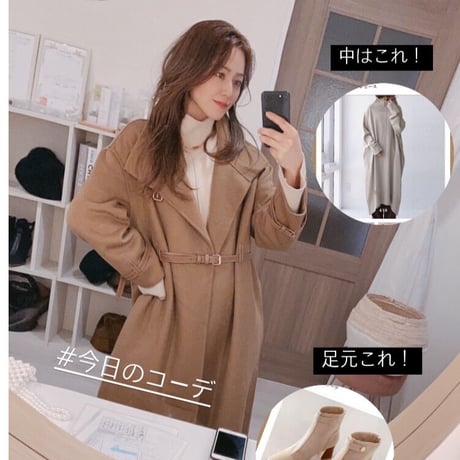 (再販)ベルトコート