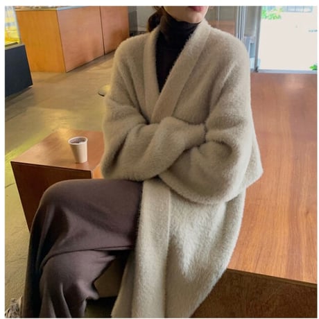 モコモコロングガウン(9/10までの予約販売)