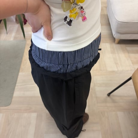 NEW！レイヤード風カーゴパンツ
