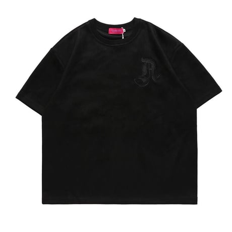 刺繍Tシャツ(ブラック)