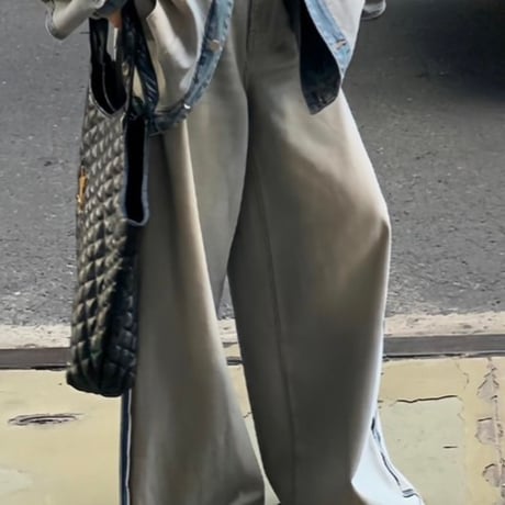 (新作)ワイドデニム