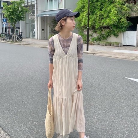 NEW！タイダイ柄シースルートップス
