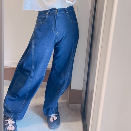 NEW!!ワイドデニム