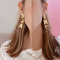CLAIRロゴピアス＆イヤリング