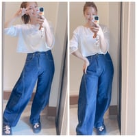 NEW!!ワイドデニム