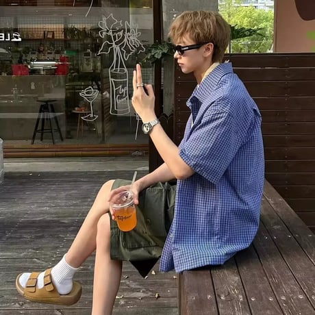 NEW！チェックシャツ