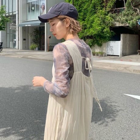NEW！タイダイ柄シースルートップス