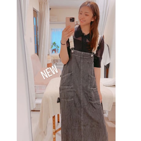 NEW！デニムサロペット(即納)