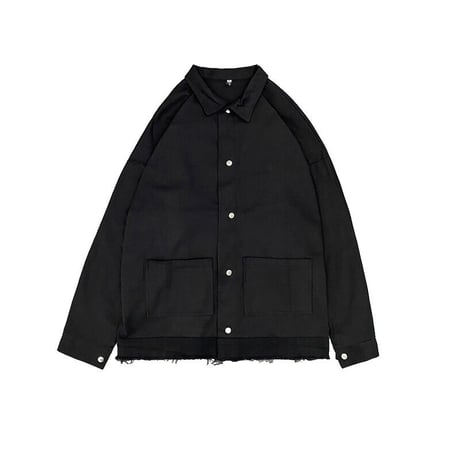 【MENS】デニム風シャツ