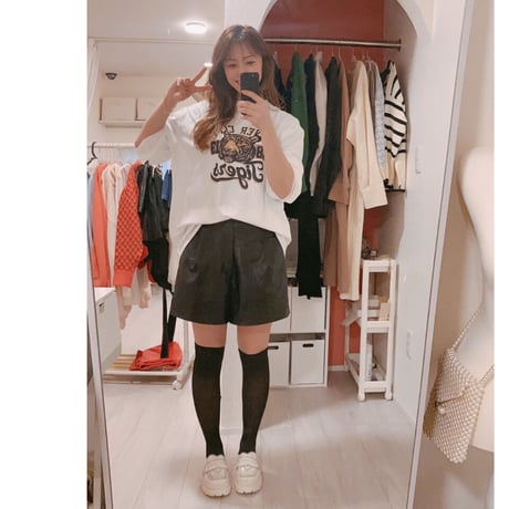 五黄の虎ロングTシャツ