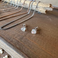 cubic zirconia heart pierce♡(5mm )