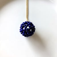 特大 フラーレン オブジェ 14mmゴールデンオーラクリスタル（直径約9cm