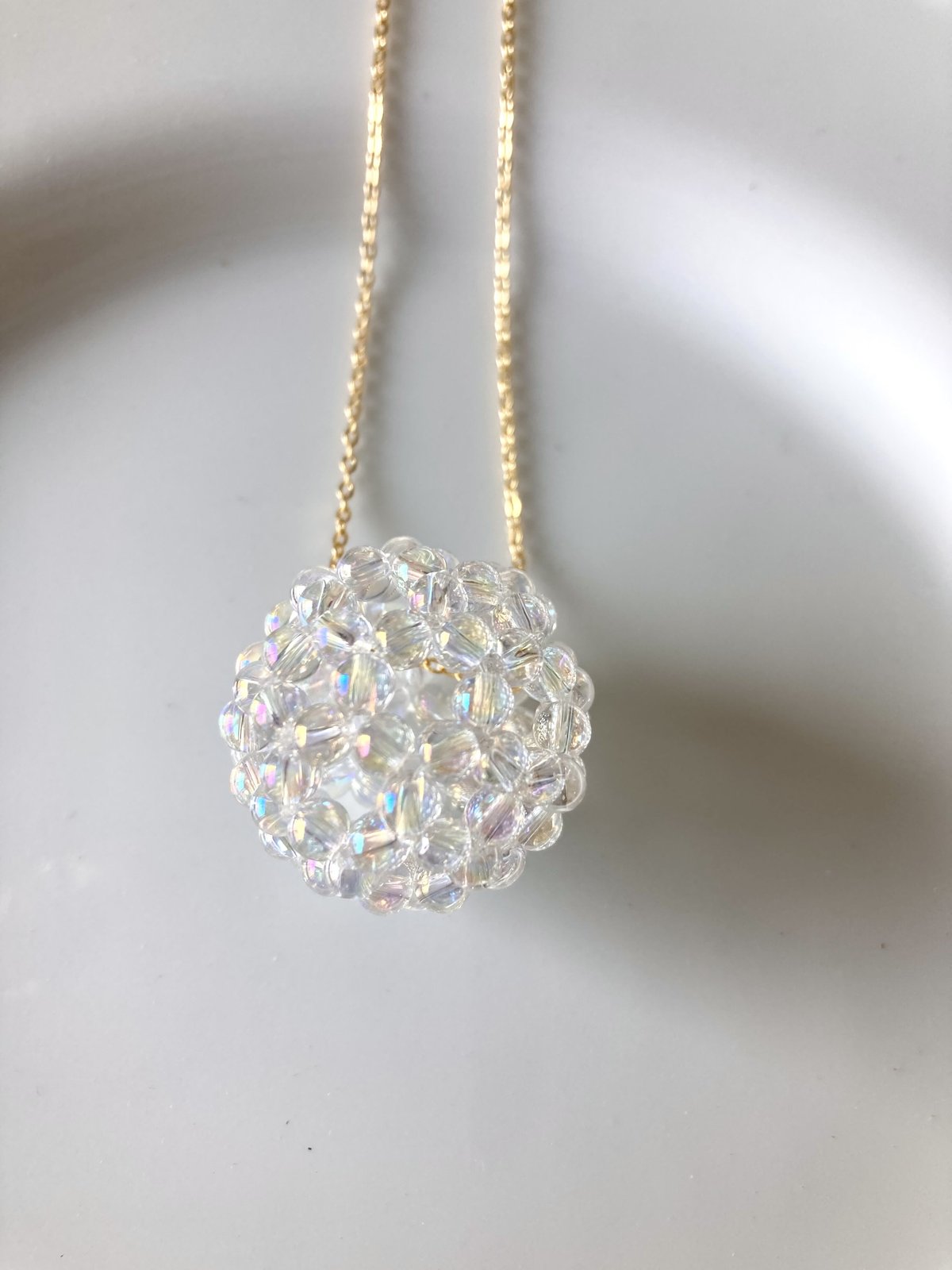 F100【14mm】レインボーオーラ 神聖幾何学フラーレン クリスタル F100【14mm】レインボーオーラ 神聖幾何学フラーレン クリスタル 57