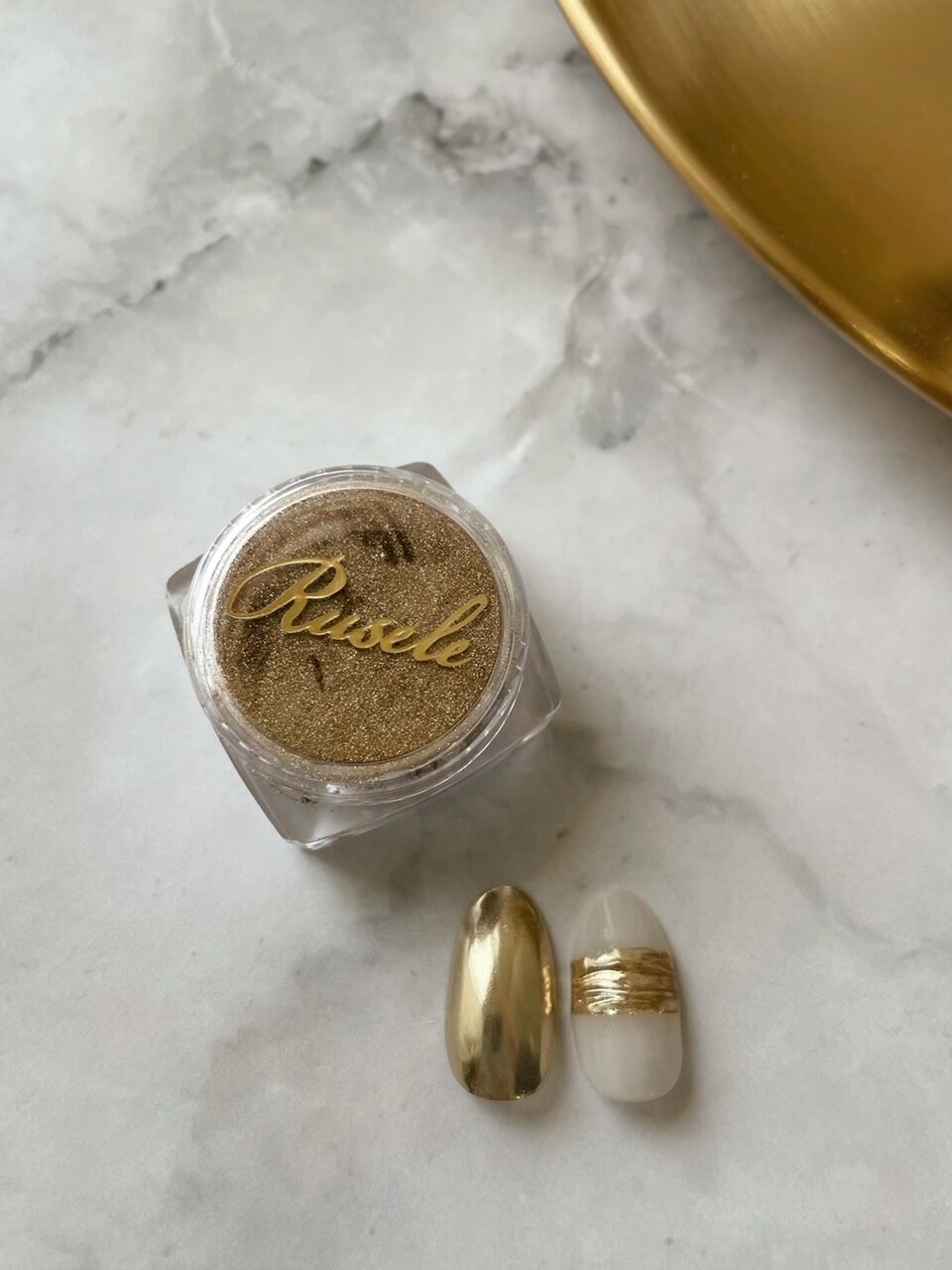 Mirror Powder -gold- | Rusele