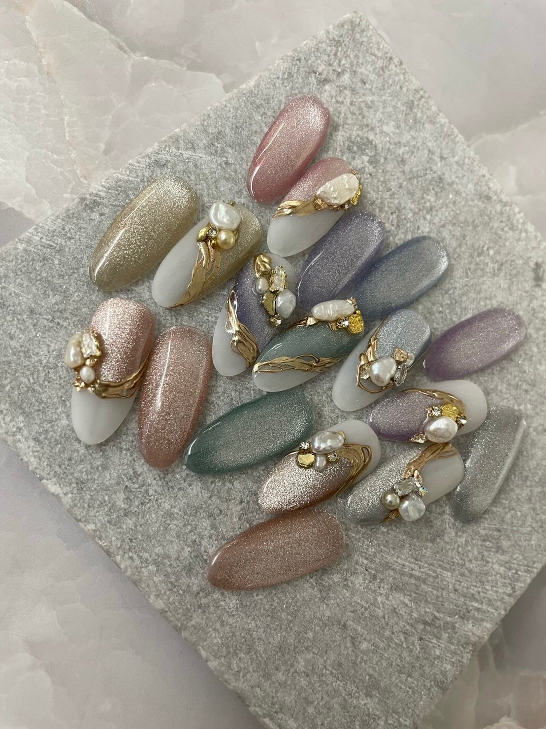 Sparkly Magnet -baby pink- | Rusele