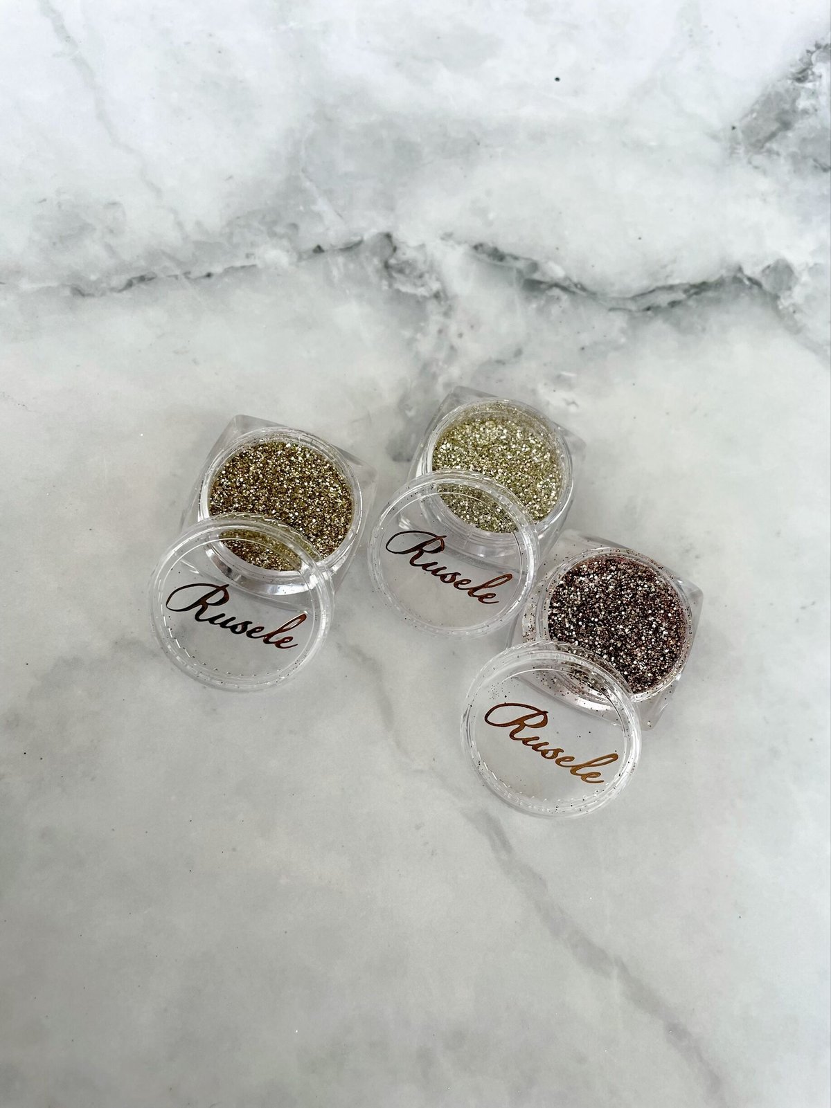 Glitter-gold- | Rusele