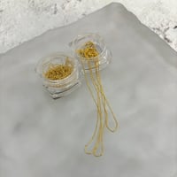 Bead Chain -gold-