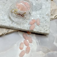 Clear stone -pink-