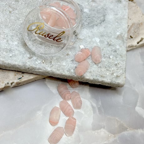 Clear stone -pink-