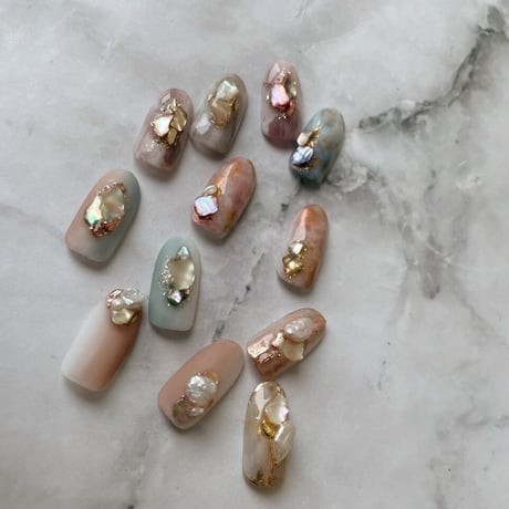 Jewelry Color Shell -garnet-