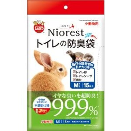 ニオレスト　トイレの防臭袋M　15枚