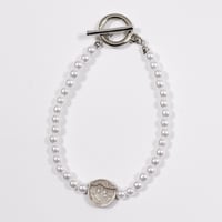 J.X Pearl bracelet - Sliver(925)