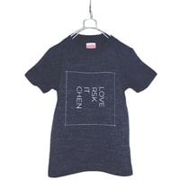 KIDS "BOX LOGO TEE"  (HEATHER BLACK)