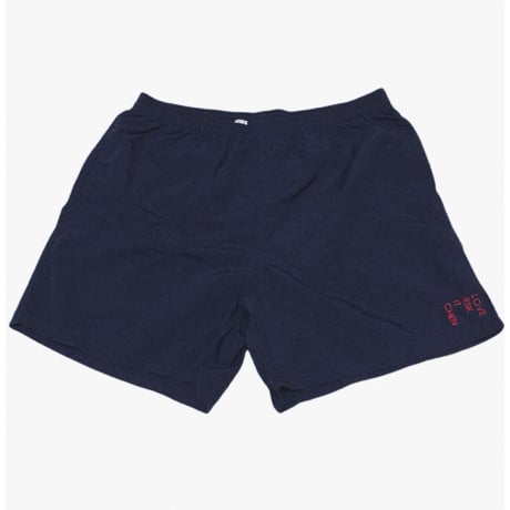 LRIC LOGO SHORTS (NAVYRED)
