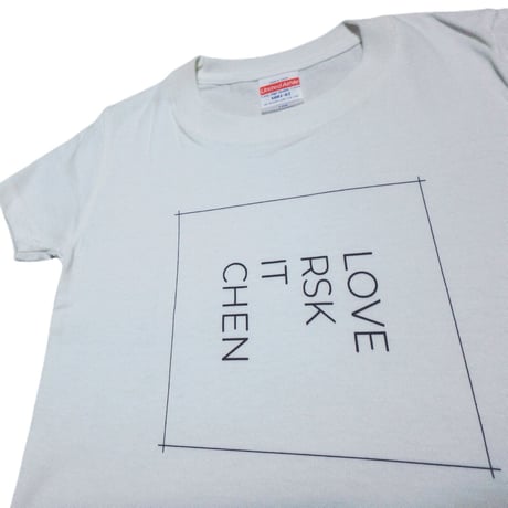 KIDS "BOX LOGO TEE"  (VANILLA )